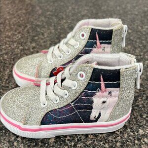 NWTS Vans Unicorn sparkly‎ 5T